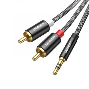 Cáp Audio 3,5mm ra RCA 3m Ugreen 60242